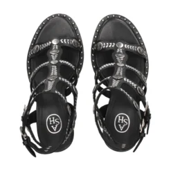 ASH Sandalias con tacón de Mujer KASHMIR01 NEGRO