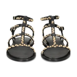 ASH Sandalias planas de Mujer PANDORA 001 NEGRO