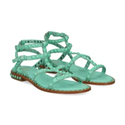ASH Sandalias planas de Mujer PRECIOUSBI 08 WHITE/HYPE