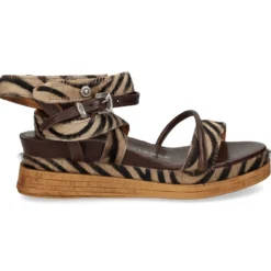 A.S.98 Sandalias con plataforma de Mujer A15049 0001 CAPUCCINO+