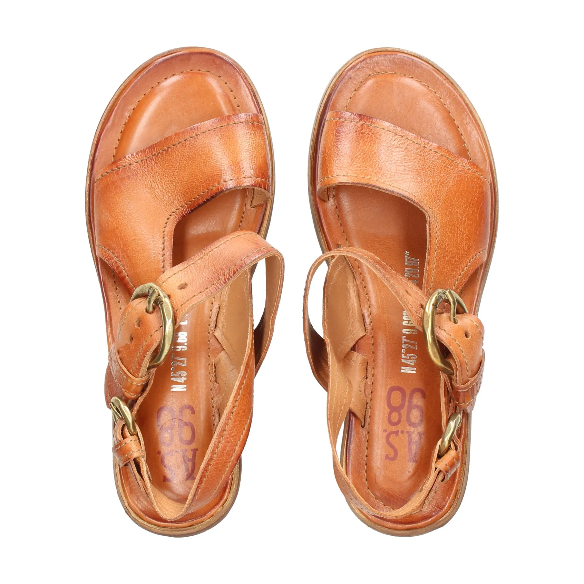 A.S.98 Sandalias con tacón de Mujer C03004 6871 CALVADOS