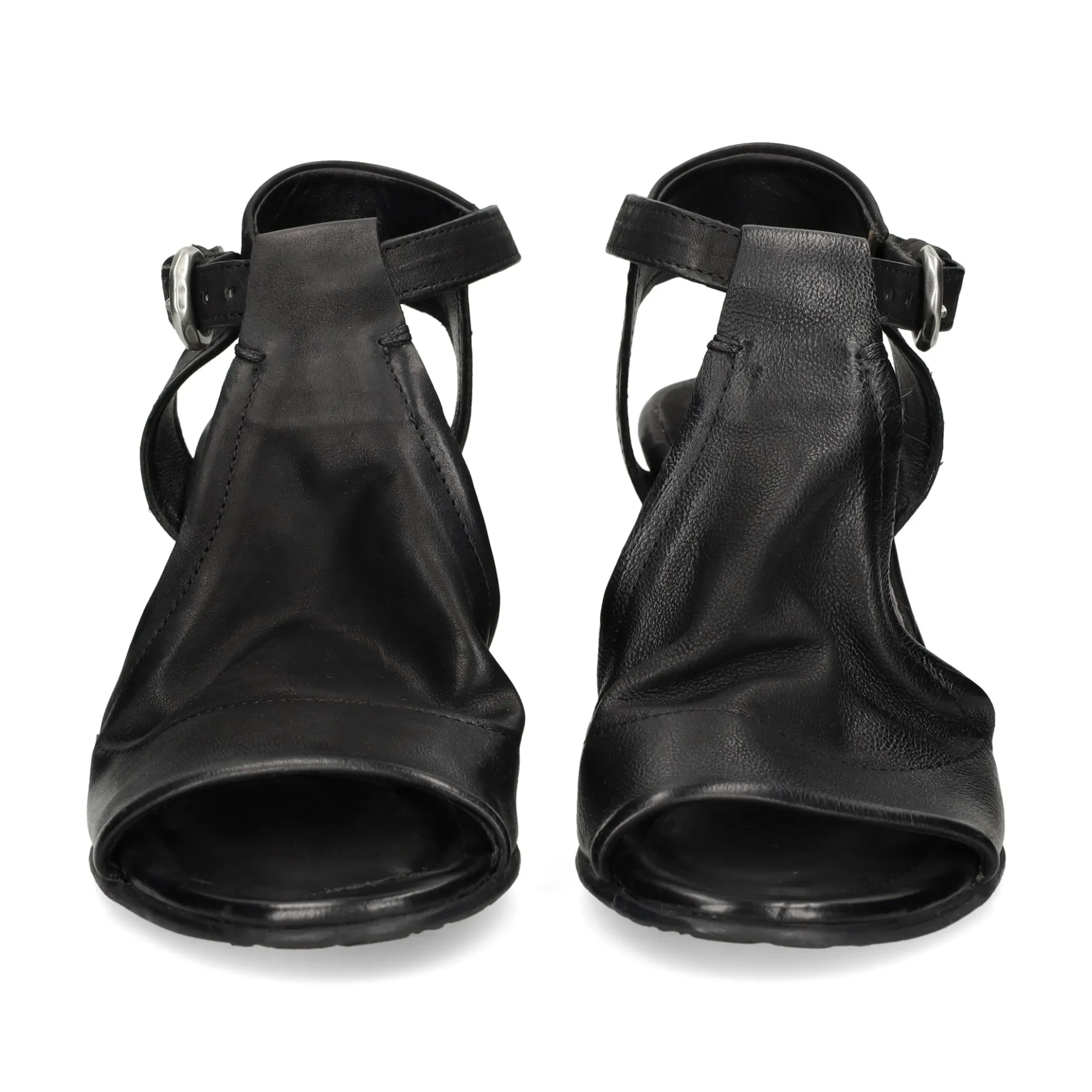 A.S.98 Sandalias con tacón de Mujer C04002 6002 NEGRO