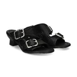 A.S.98 Sandalias con tacón de Mujer C03007 6002 NEGRO