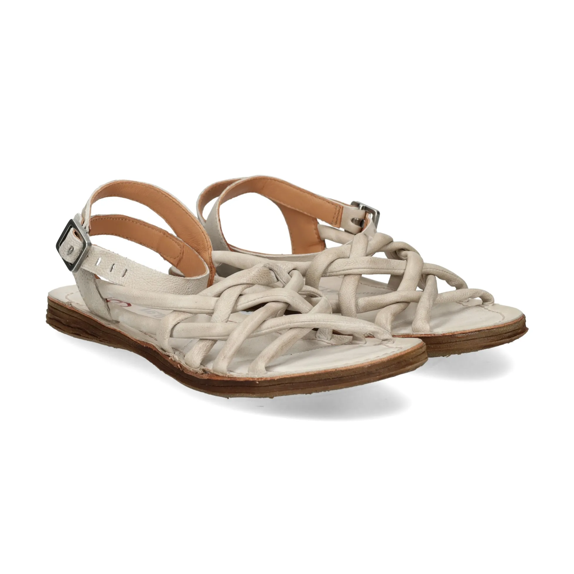 A.S.98 Sandalias planas de Mujer A16049 101 6336 ICE