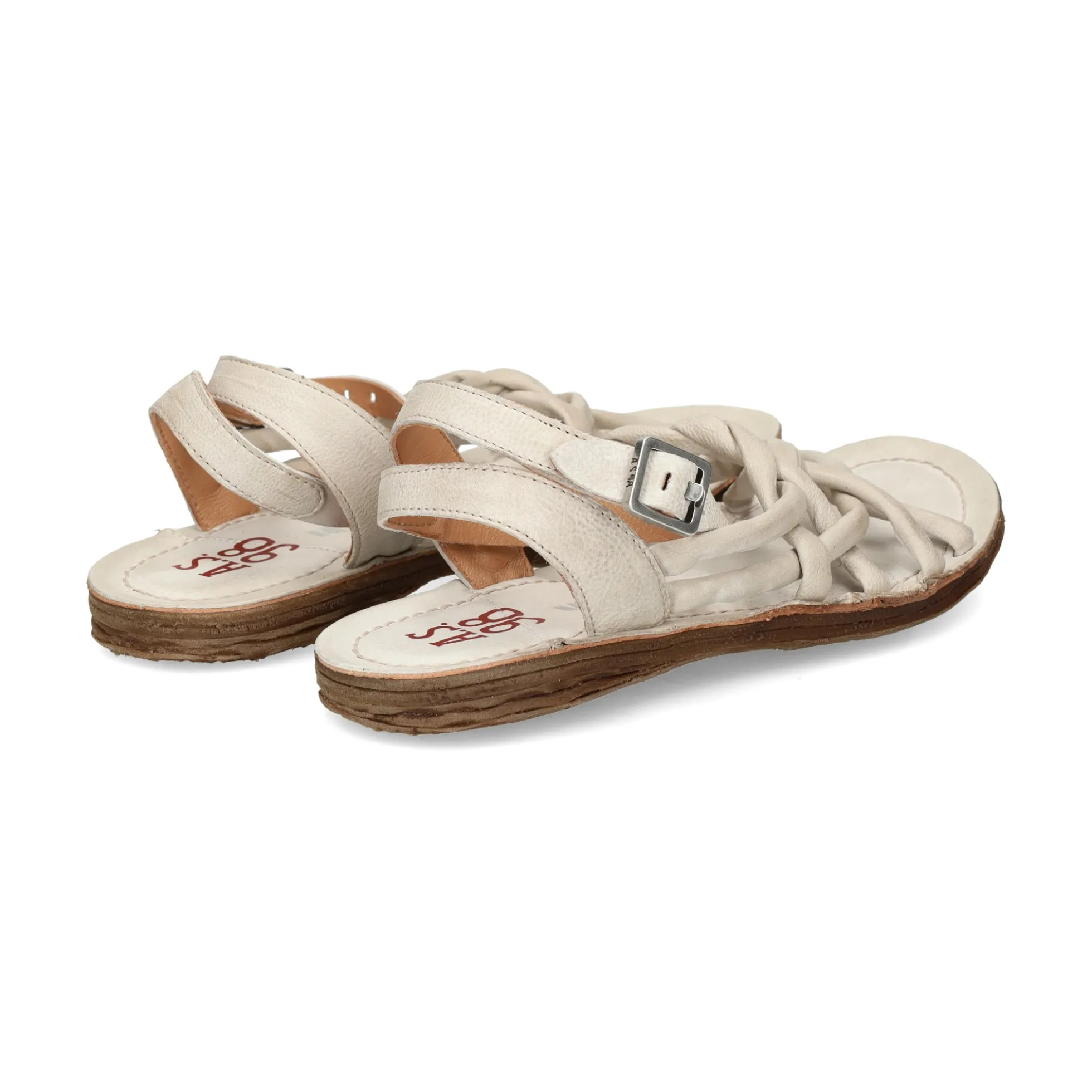A.S.98 Sandalias planas de Mujer A16049 101 6336 ICE