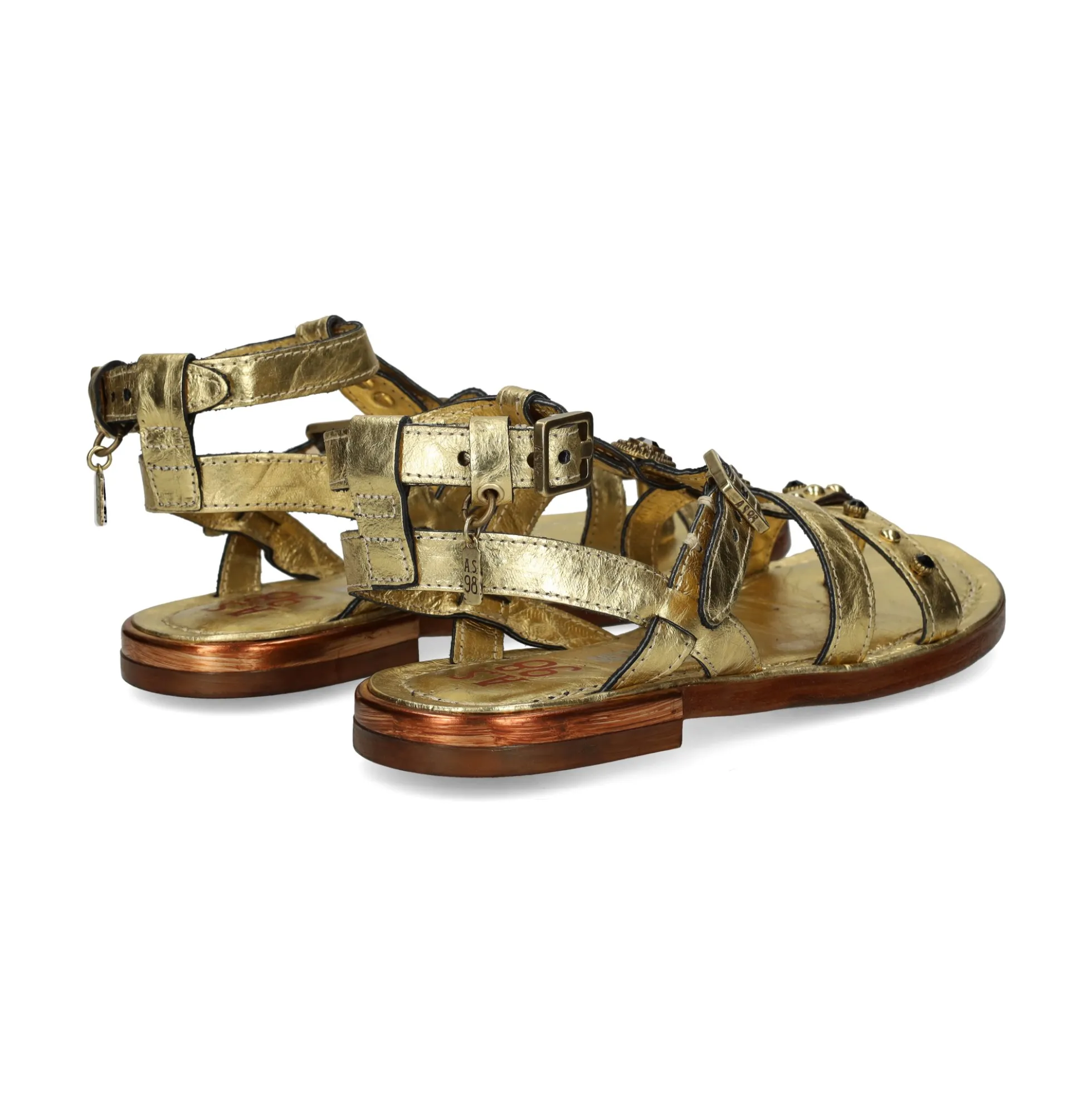 A.S.98 Sandalias planas de Mujer B94002 6155 OTTONE