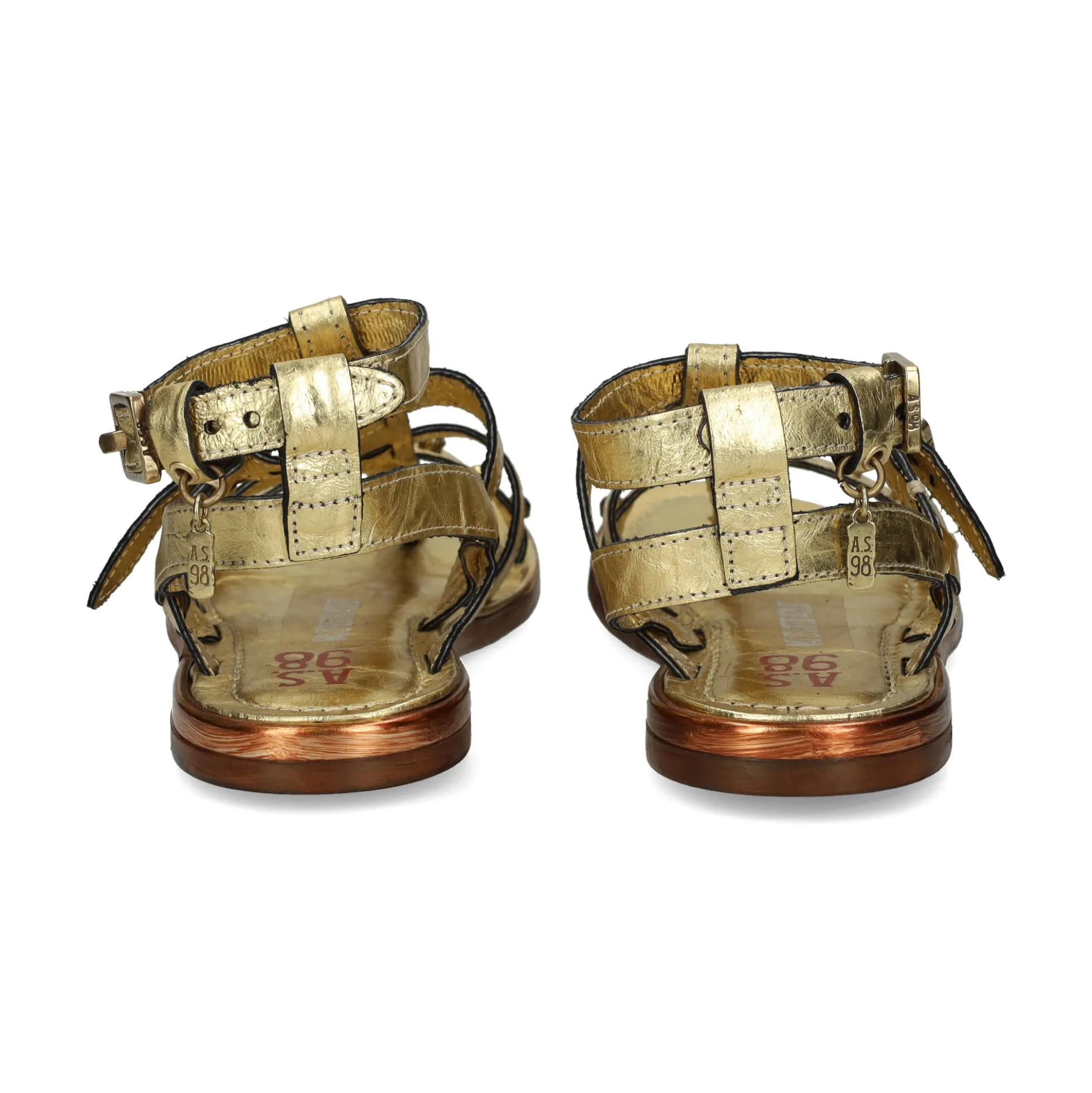 A.S.98 Sandalias planas de Mujer B94002 6155 OTTONE
