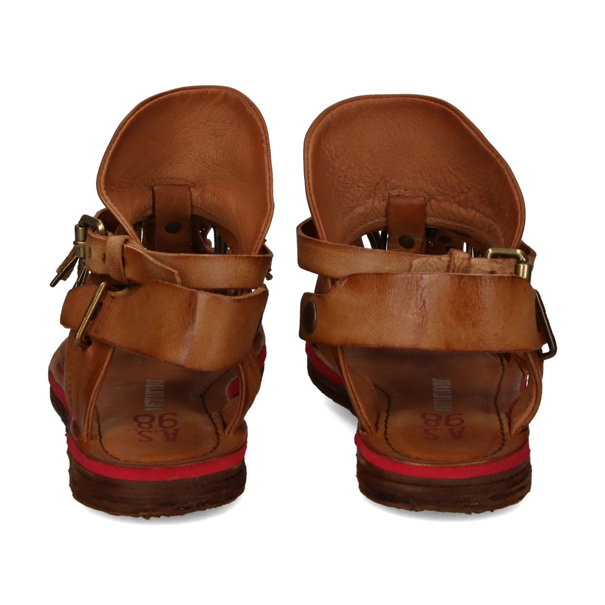 A.S.98 Sandalias planas de Mujer B19012 102 6917 TIGER