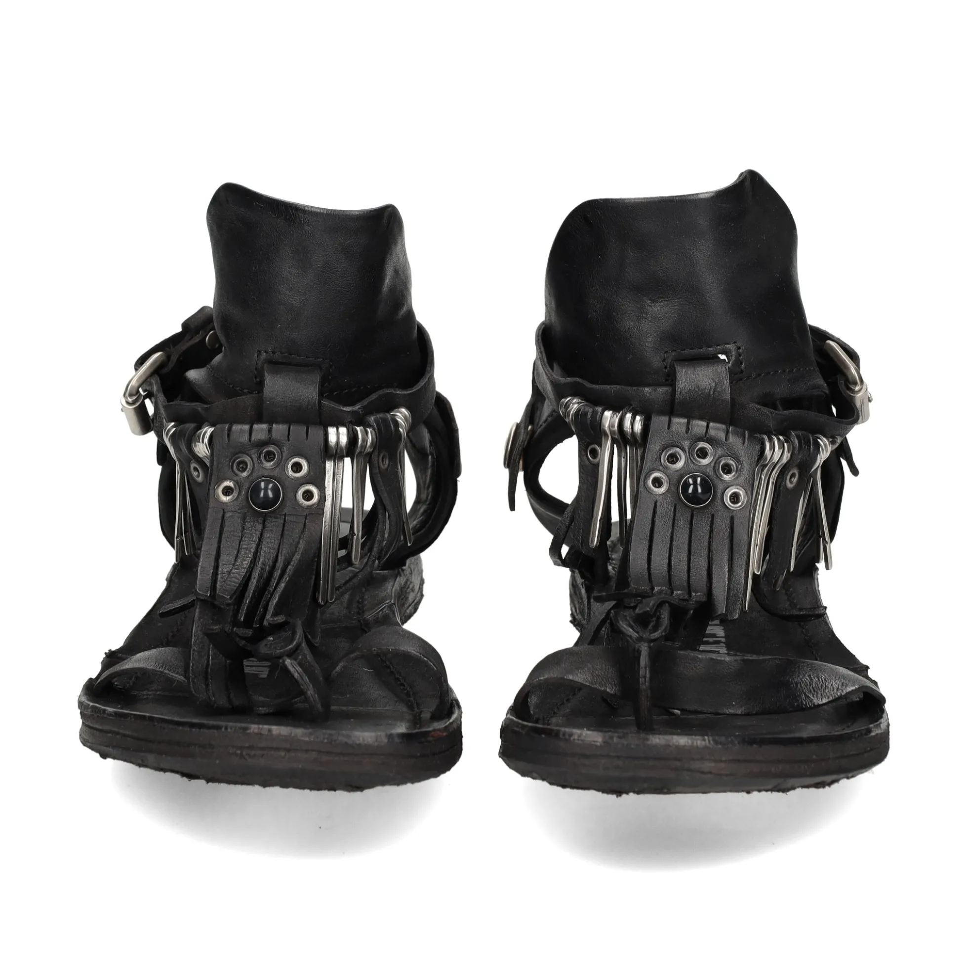 A.S.98 Sandalias planas de Mujer 534010 5102 6002 NERO