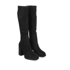BEFREE Botas con tacón de Mujer SARAY-018 NEGRO