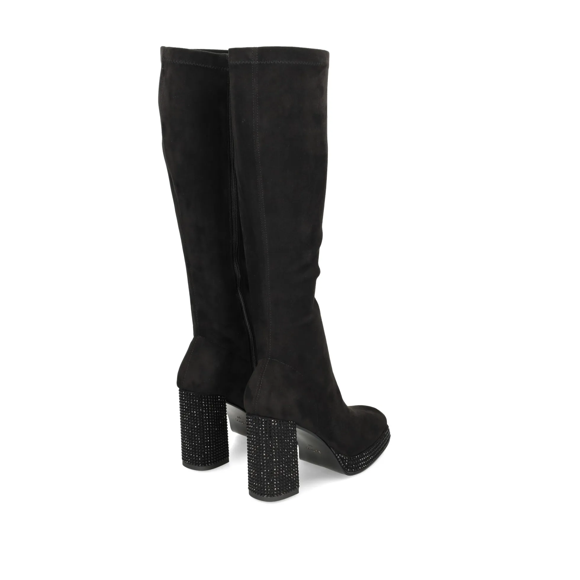 BEFREE Botas con tacón de Mujer SARAY-018 NEGRO