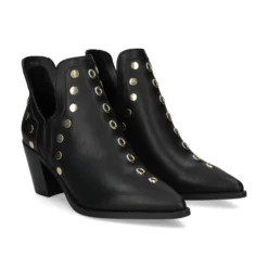 BEFREE Botines con tacón de Mujer NAPOLES-006 NEGRO