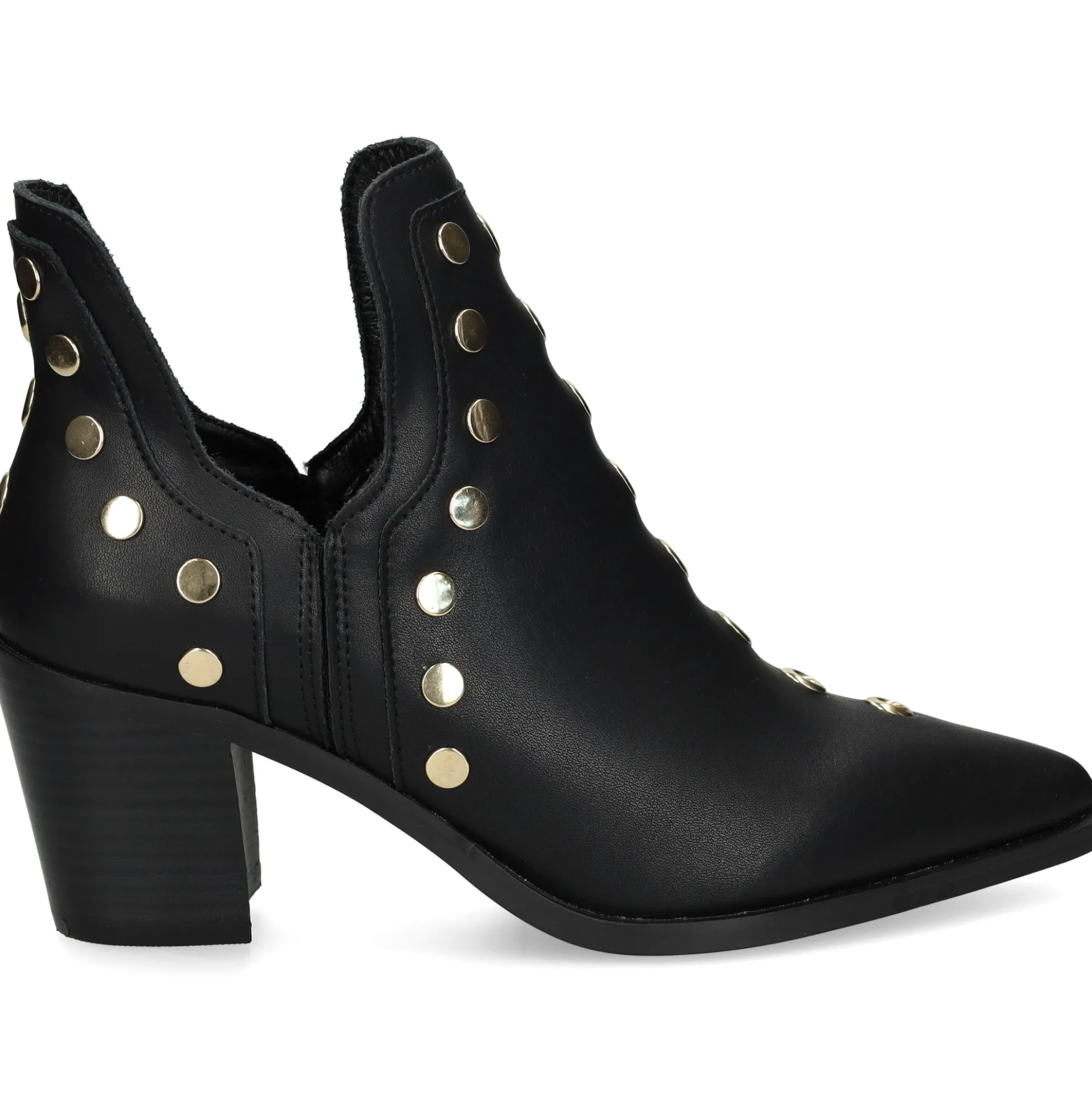 BEFREE Botines con tacón de Mujer NAPOLES-006 NEGRO