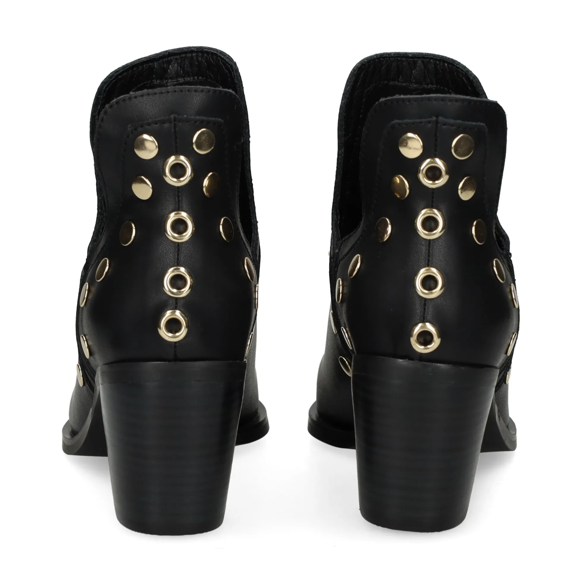 BEFREE Botines con tacón de Mujer NAPOLES-006 NEGRO