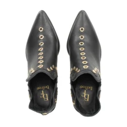 BEFREE Botines con tacón de Mujer NAPOLES-006 NEGRO