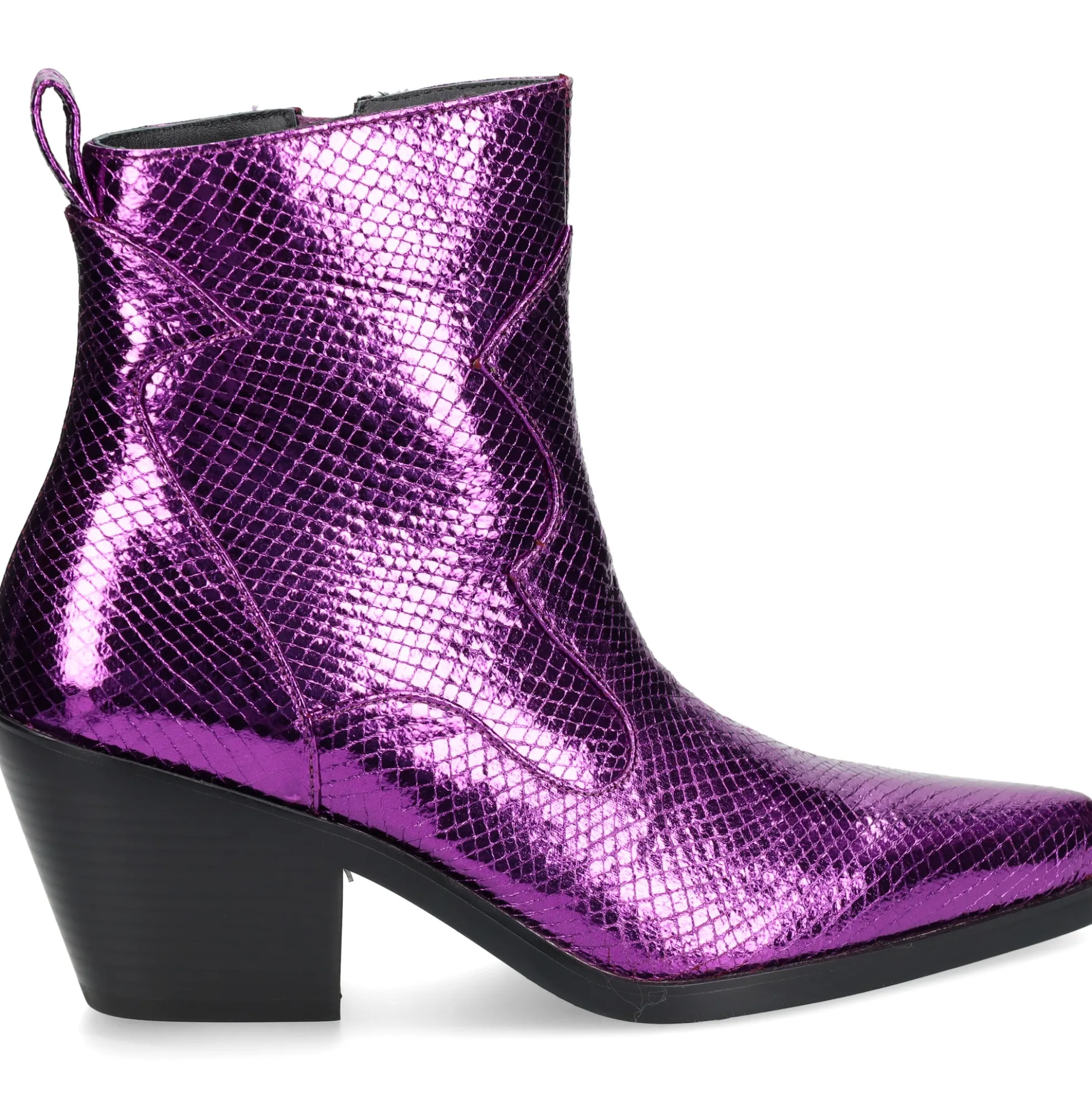 BEFREE Botines con tacón de Mujer SANSE-2320 MORADO