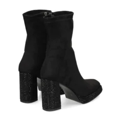 BEFREE Botines con tacón de Mujer SARAY-019 NEGRO