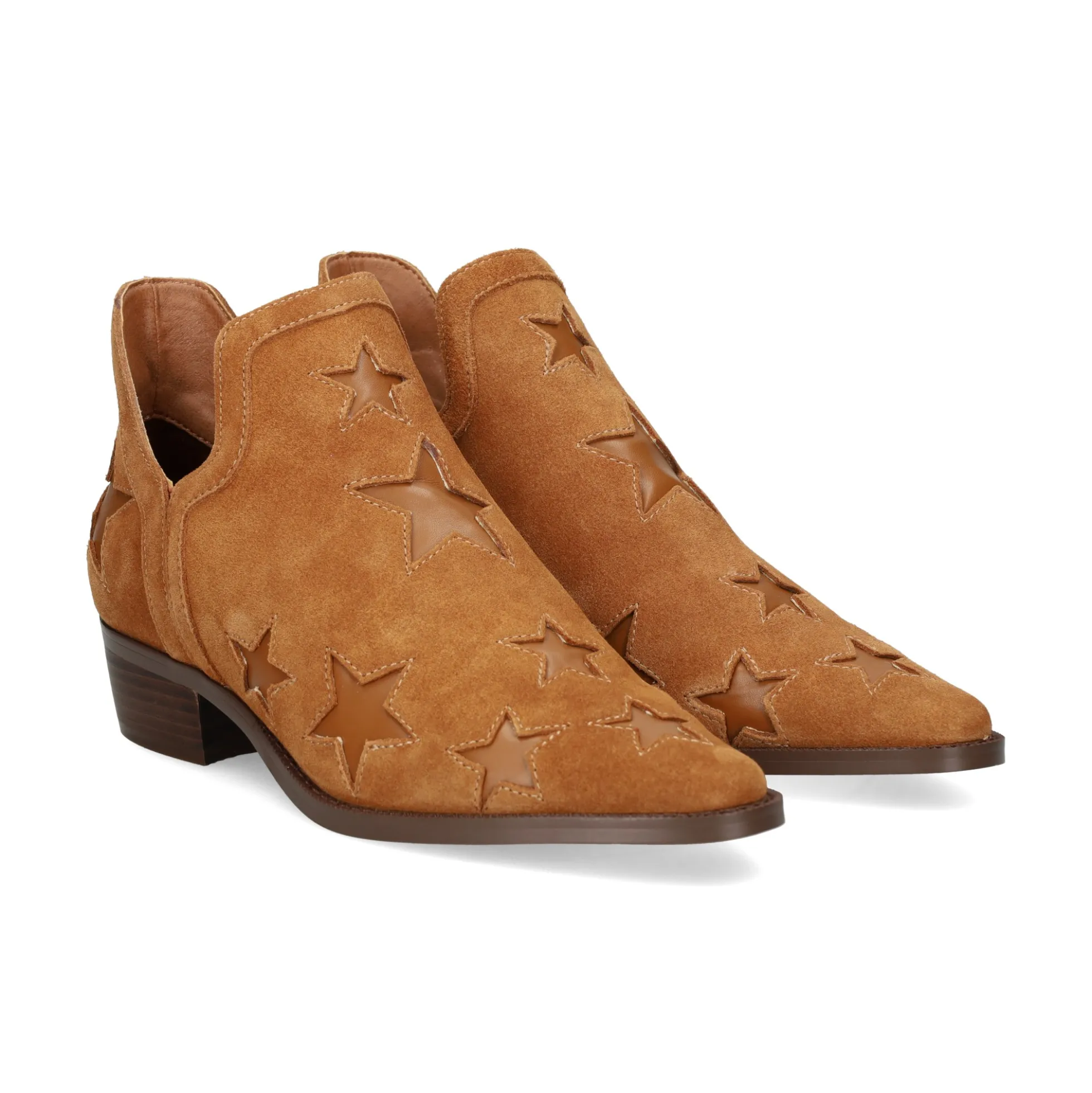 BEFREE Botines planos de Mujer MILAN-015 TAN