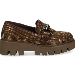 BEFREE Mocasines de Mujer PAULA-307 BRONCE