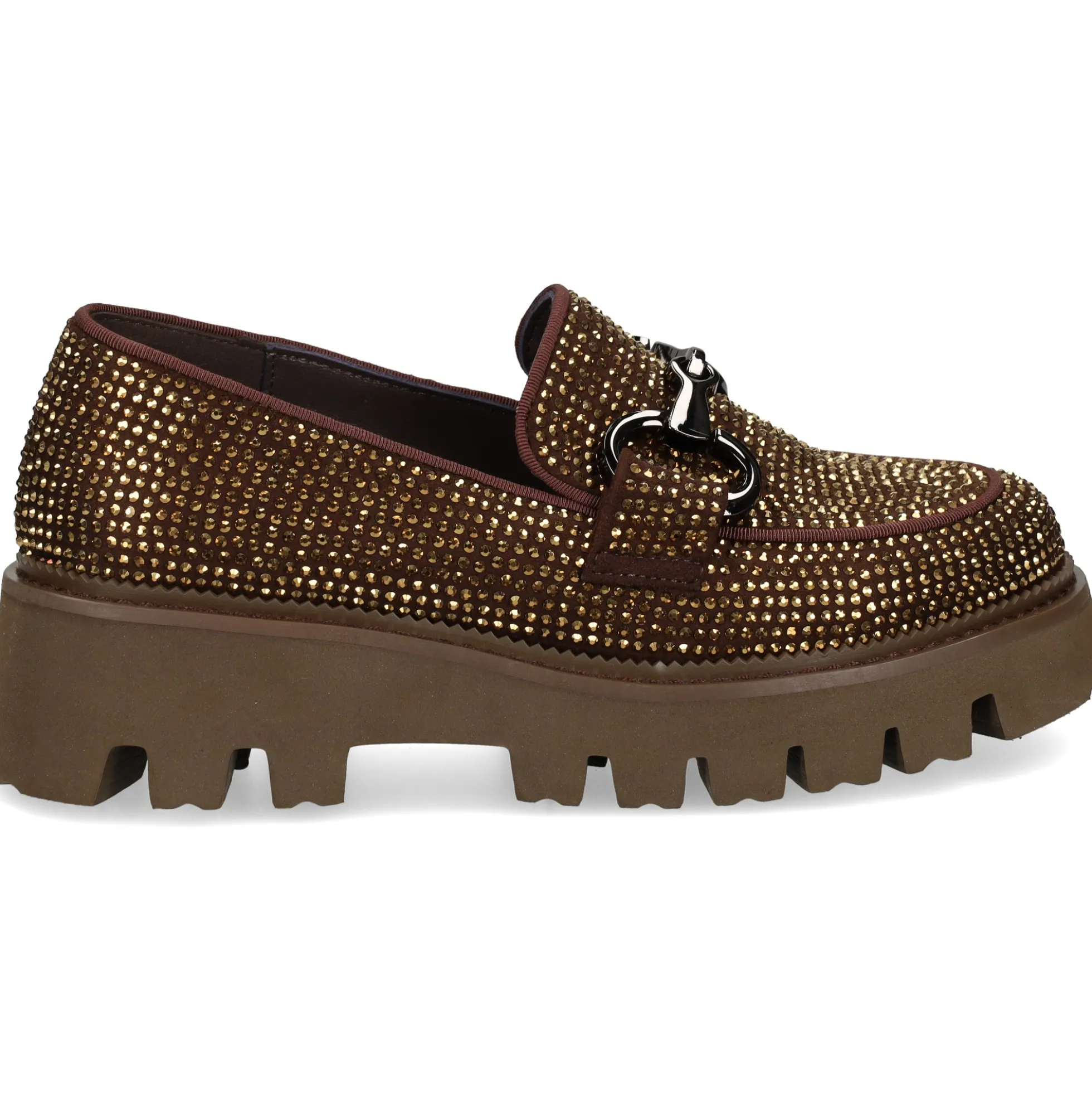 BEFREE Mocasines de Mujer PAULA-307 BRONCE