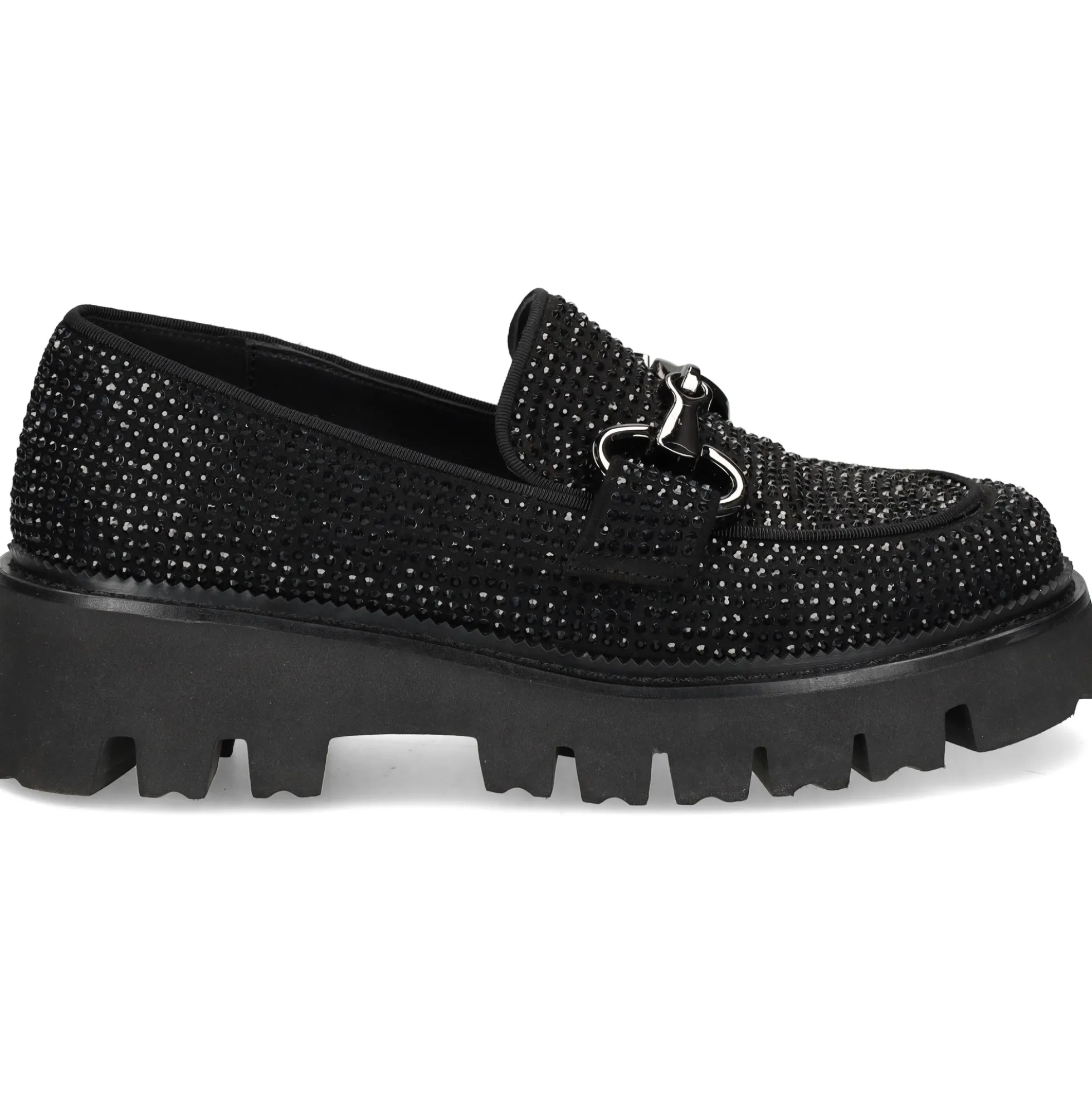 BEFREE Mocasines de Mujer PAULA-307 NEGRO