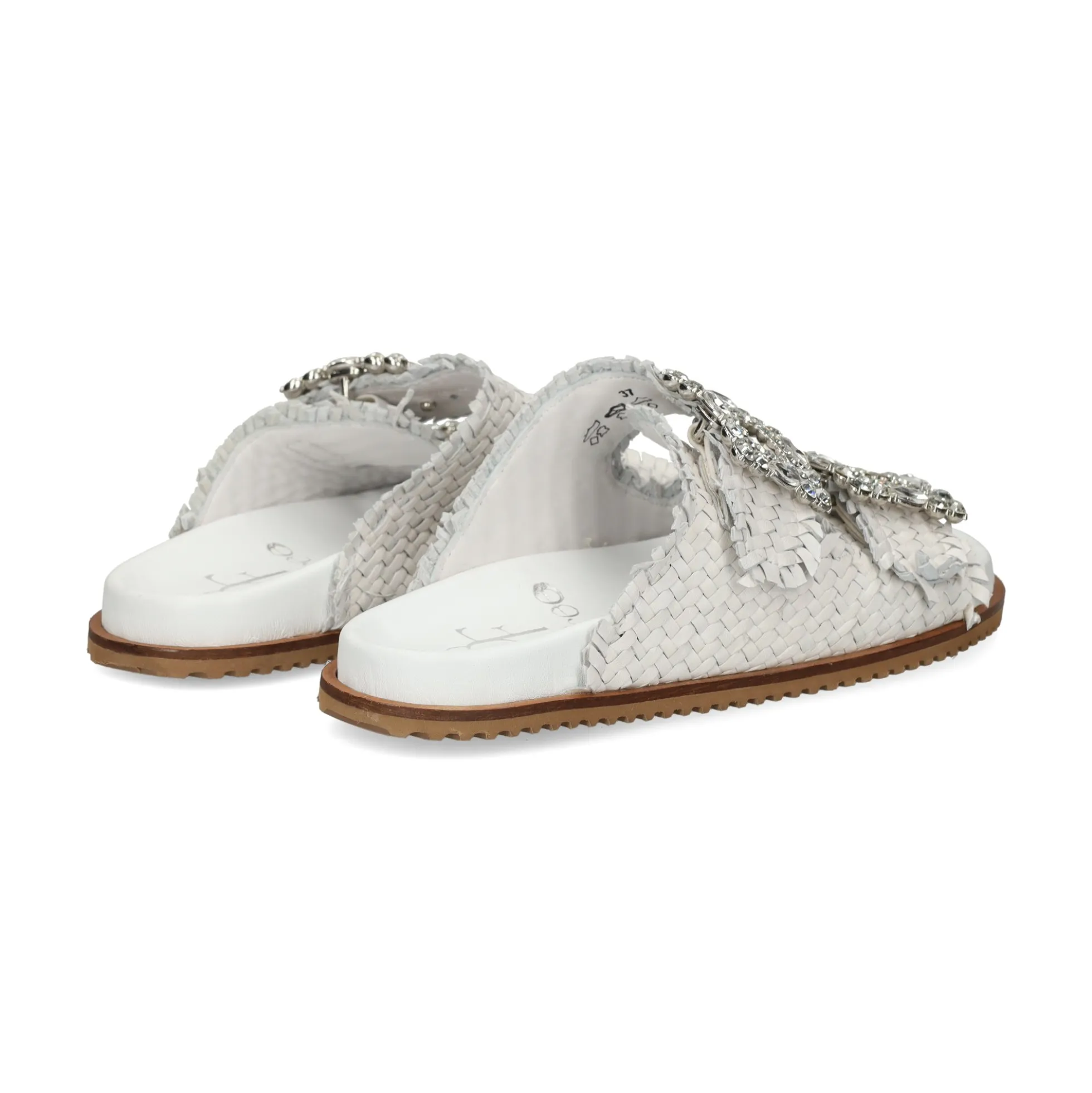 BEFREE Sandalias planas de Mujer VICKY-271 BLANCO
