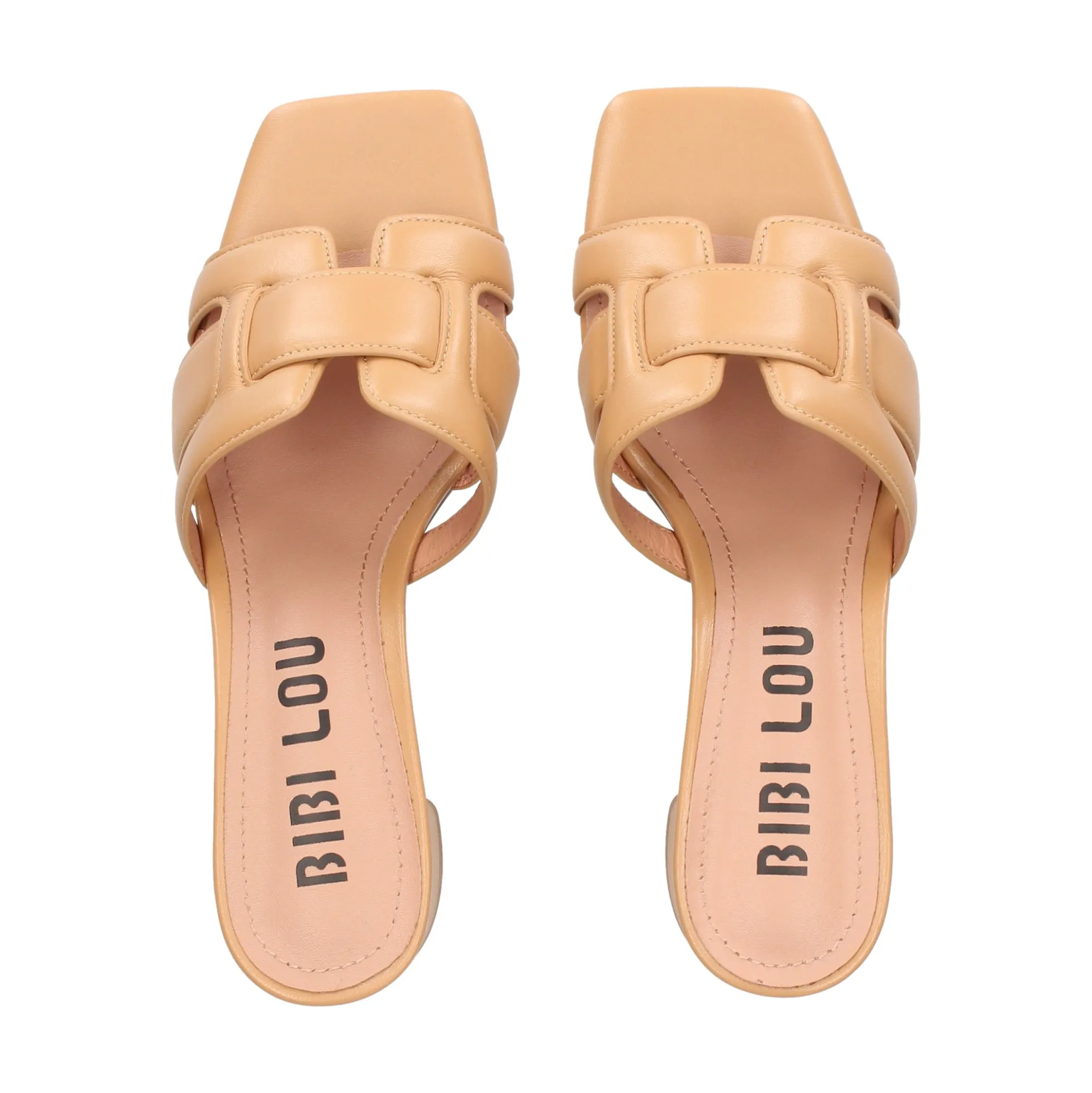 BIBI LOU Sandalias con tacón de Mujer 761Z10VK CAMEL