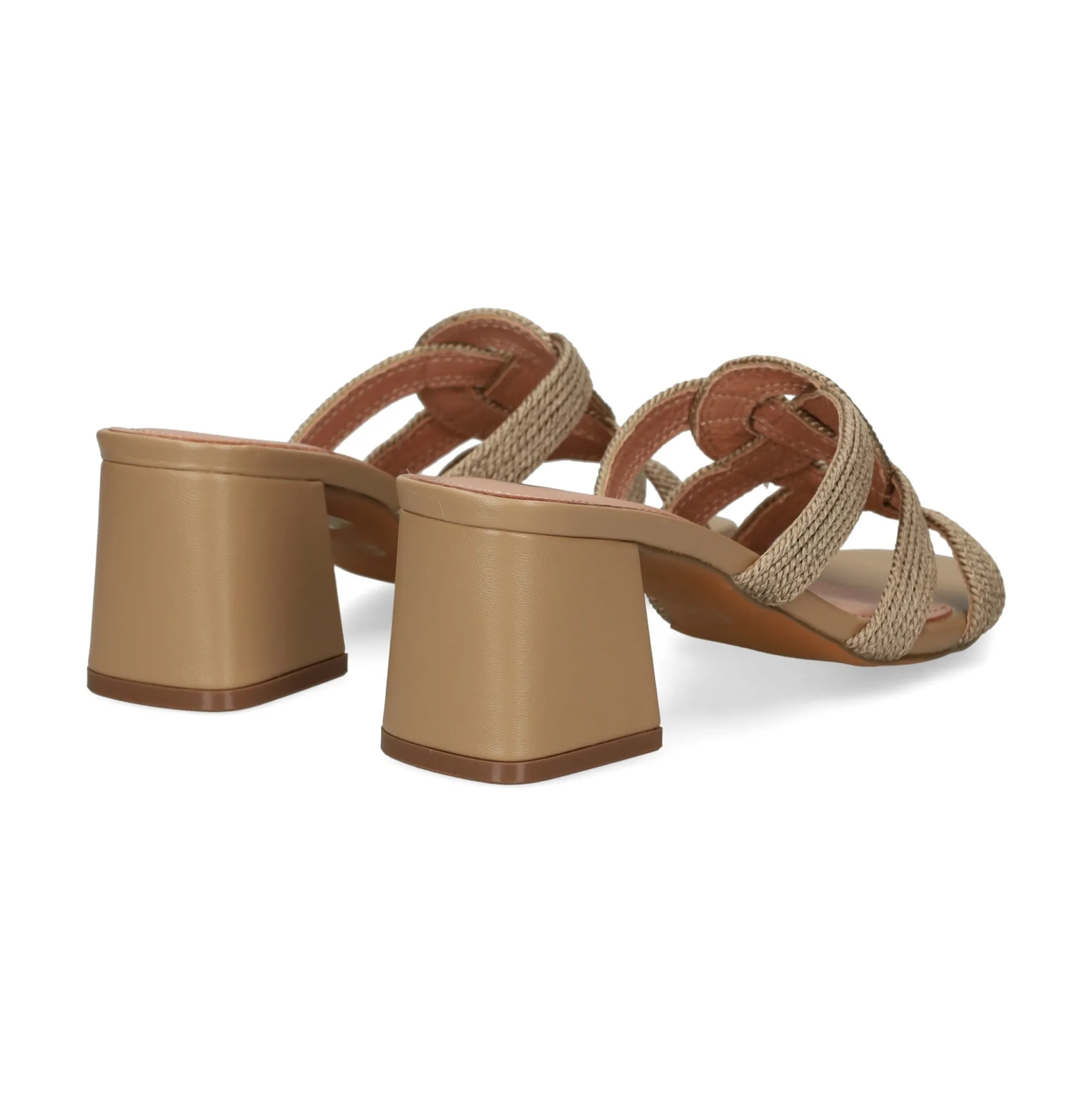 BIBI LOU Sandalias con tacón de Mujer 851Z94HG CAMEL