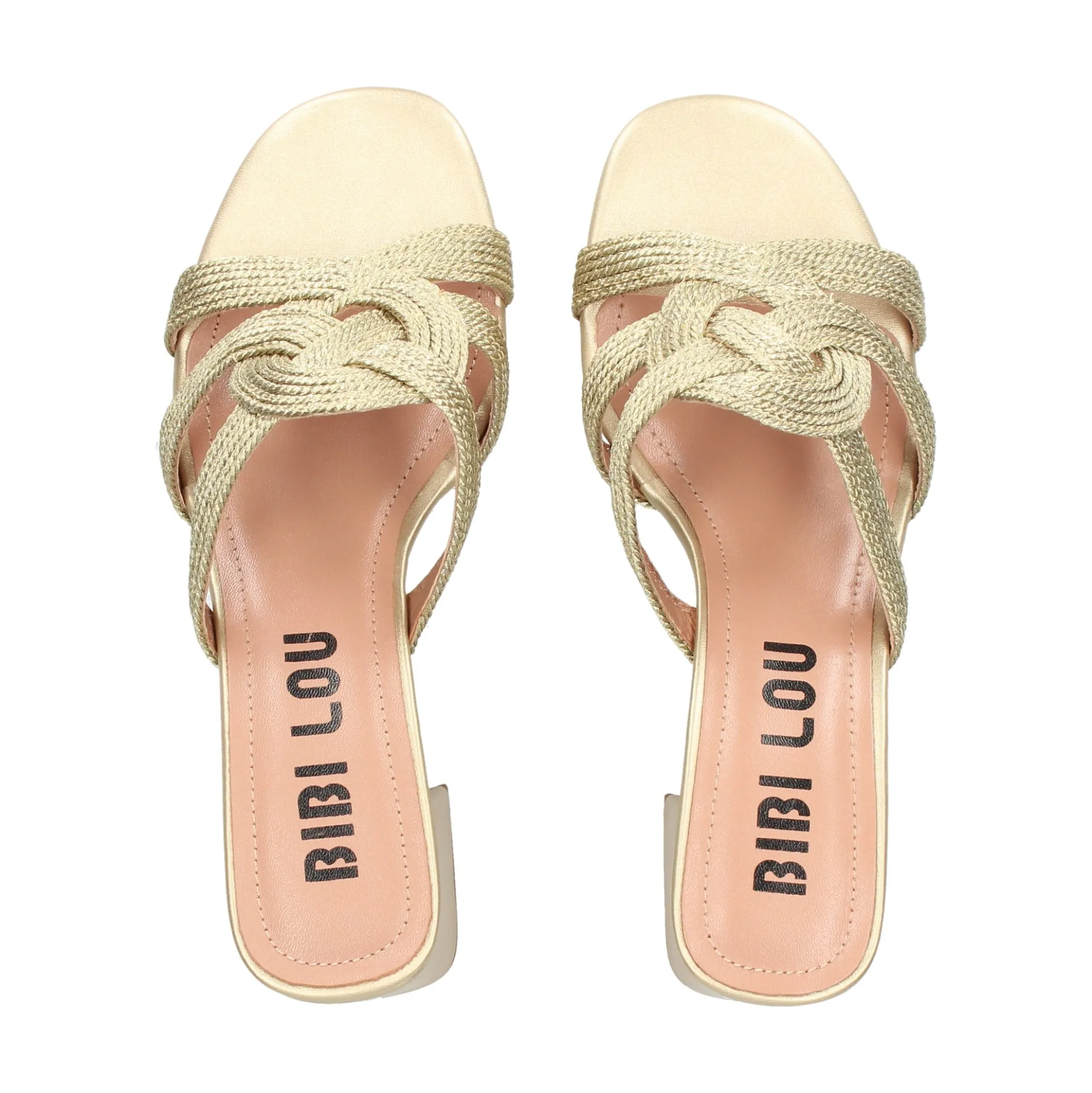 BIBI LOU Sandalias con tacón de Mujer 851Z94HG ORO