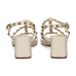 BIBI LOU Sandalias con tacón de Mujer 891Z80HG OFF WHITE