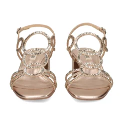 BIBI LOU Sandalias con tacón de Mujer 586Z00VK STONE - COBRE