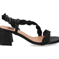 BIBI LOU Sandalias con tacón de Mujer 874Z94HG NEGRO