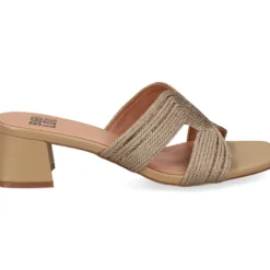 BIBI LOU Sandalias con tacón de Mujer 879Z94HG CAMEL
