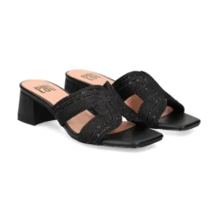 BIBI LOU Sandalias con tacón de Mujer 879Z94HG NEGRO