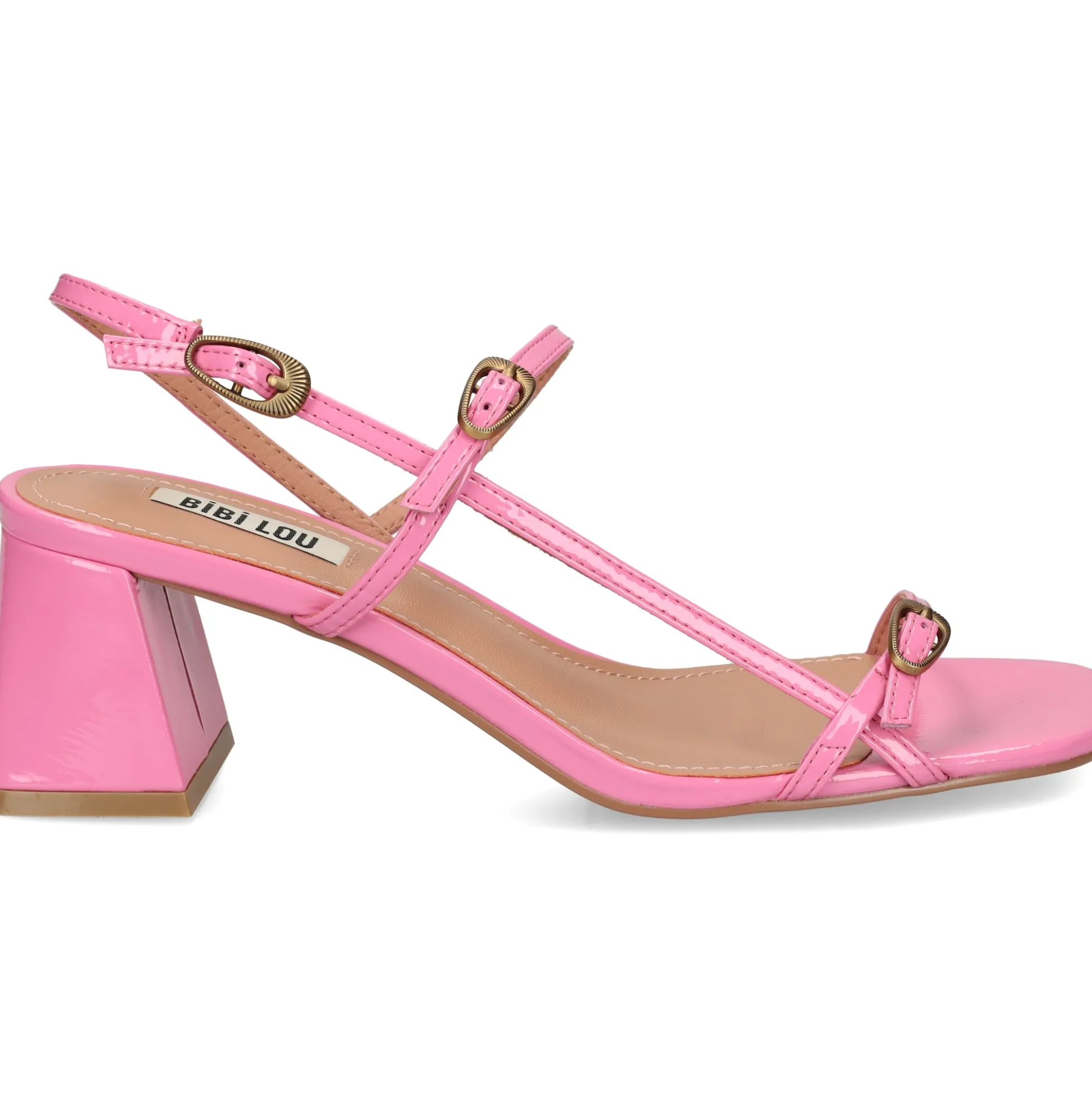 BIBI LOU Sandalias con tacón de Mujer 674Z21VK ROSA