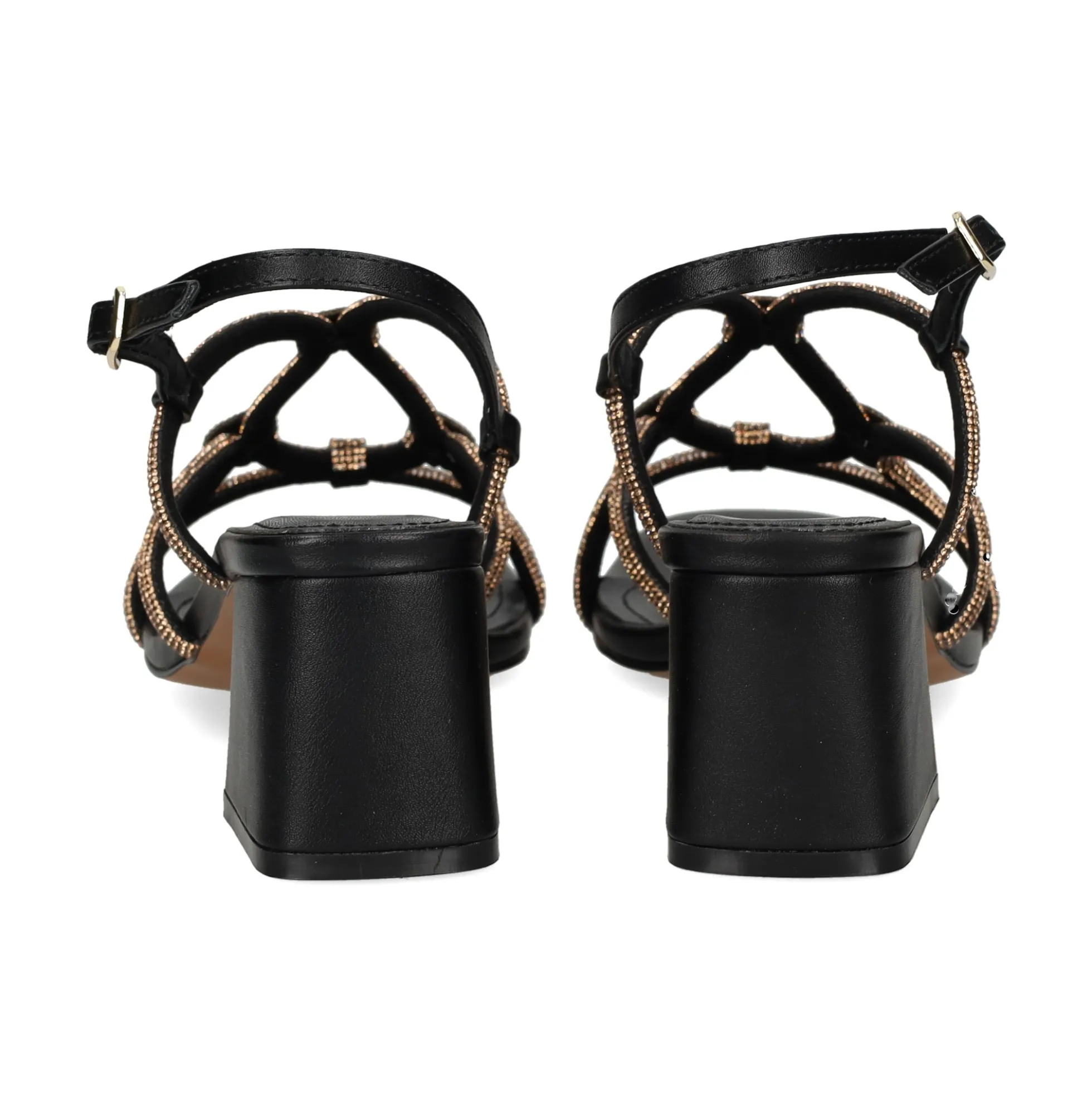 BIBI LOU Sandalias con tacón de Mujer 860Z00HG COBRE