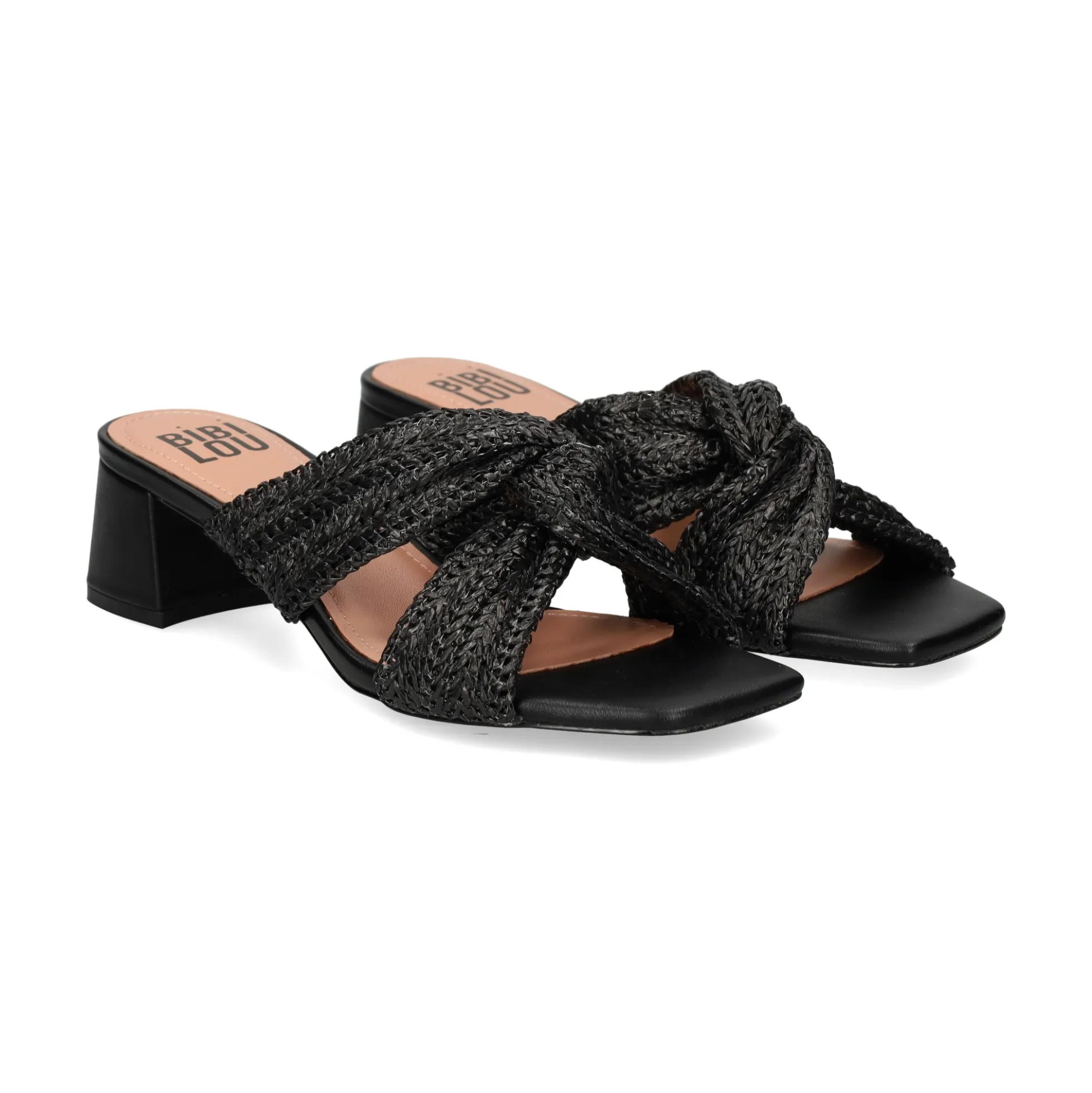 BIBI LOU Sandalias con tacón de Mujer 881Z94HG NEGRO