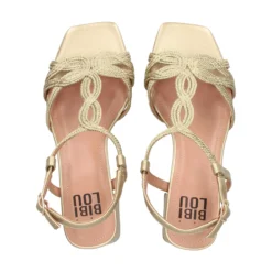 BIBI LOU Sandalias con tacón de Mujer 855Z94HG ORO