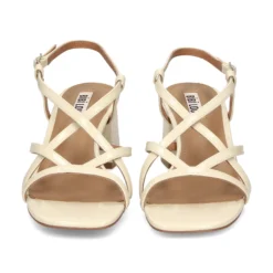 BIBI LOU Sandalias con tacón de Mujer 713Z21VK OFF WHITE