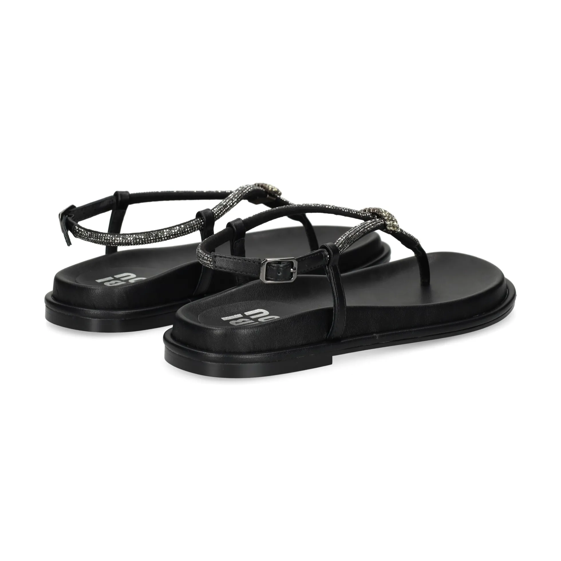 BIBI LOU Sandalias planas de Mujer 893Z99HG NEGRO