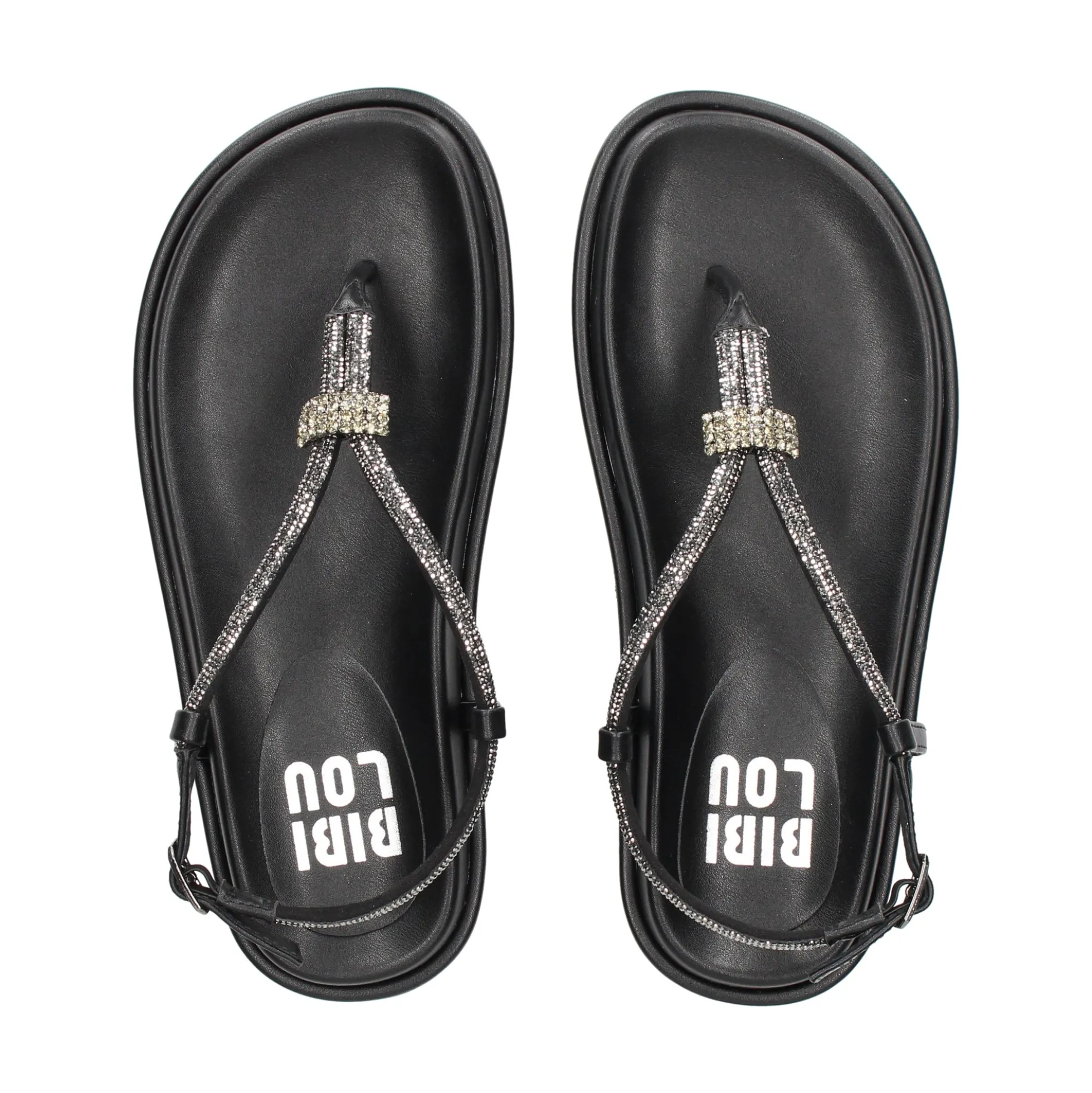 BIBI LOU Sandalias planas de Mujer 893Z99HG NEGRO