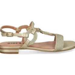 BIBI LOU Sandalias planas de Mujer 855Z94HG ORO
