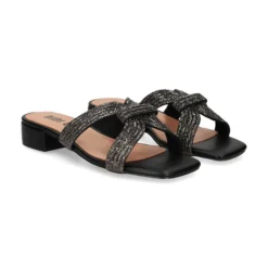 BIBI LOU Sandalias planas de Mujer 842Z00HG NEGRO