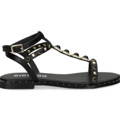 BIBI LOU Sandalias planas de Mujer 823Z80HG NEGRO