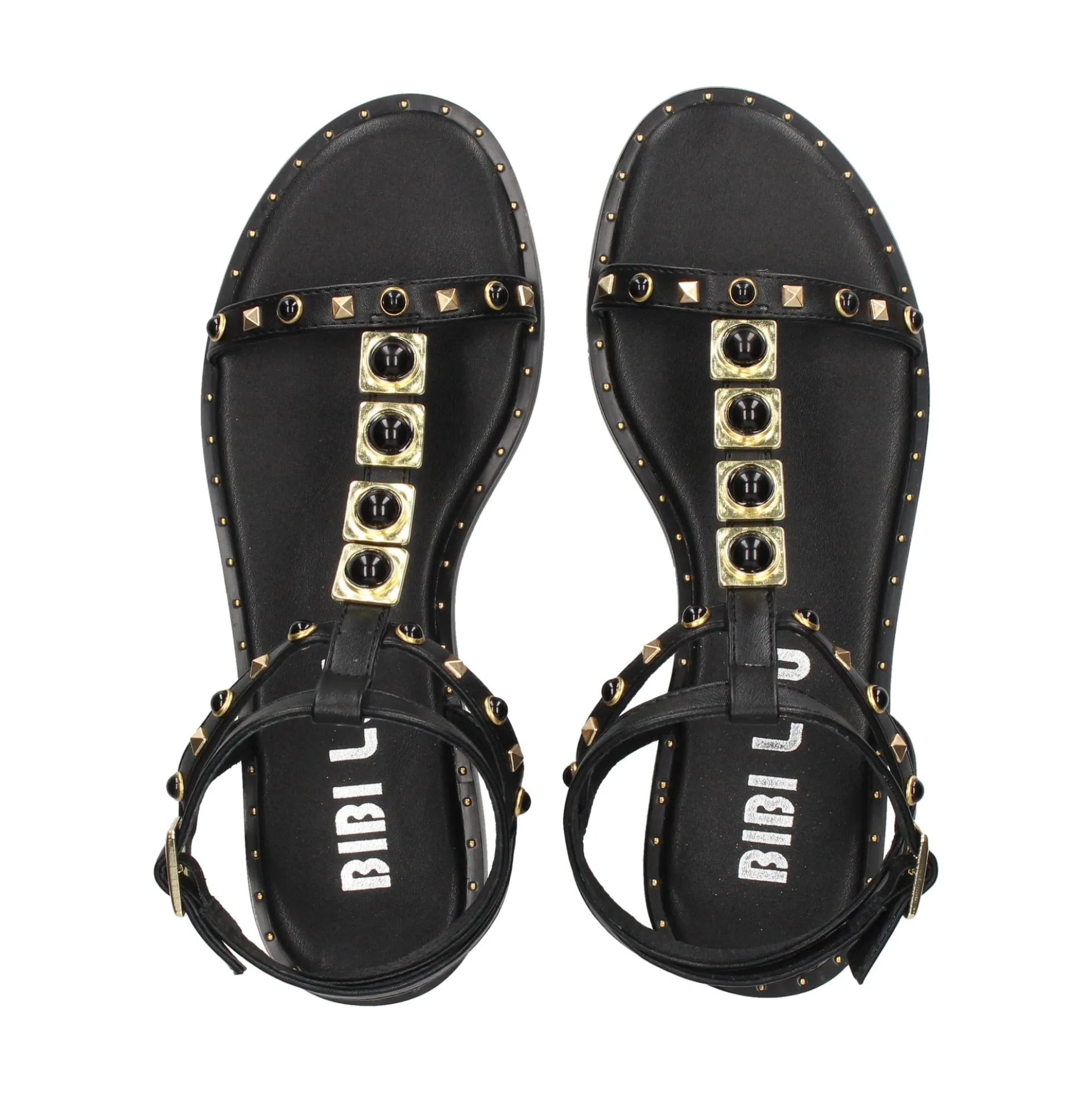 BIBI LOU Sandalias planas de Mujer 823Z80HG NEGRO