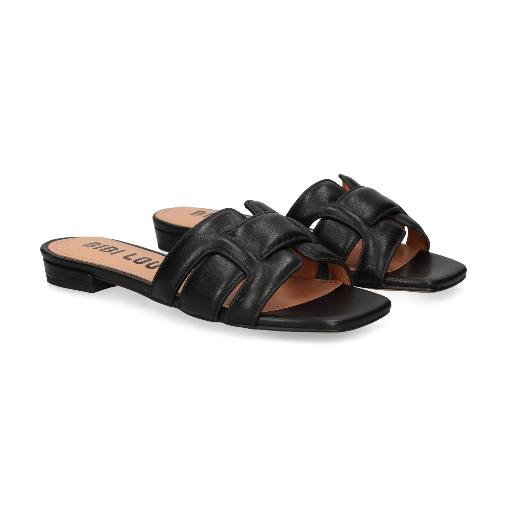 BIBI LOU Sandalias planas de Mujer 760Z10VK NEGRO