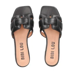BIBI LOU Sandalias planas de Mujer 760Z10VK NEGRO