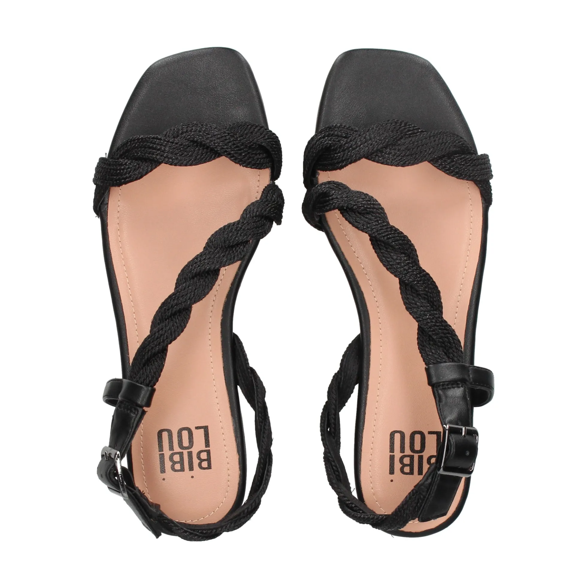 BIBI LOU Sandalias planas de Mujer 873Z94HG NEGRO