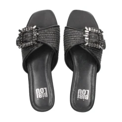 BIBI LOU Sandalias planas de Mujer 870Z94HG NEGRO