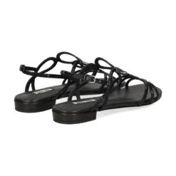 BIBI LOU Sandalias planas de Mujer 584Z00VK NEGRO